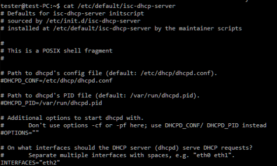 DHCPrelaytestconfigurationlinux1
